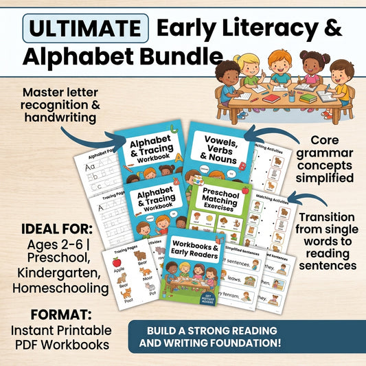 Ultimate Early Literacy & Alphabet Bundle