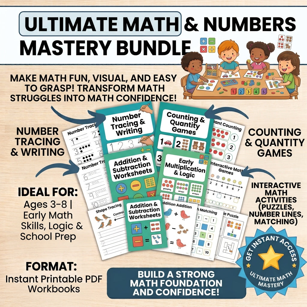 Ultimate Math & Numbers Mastery Bundle