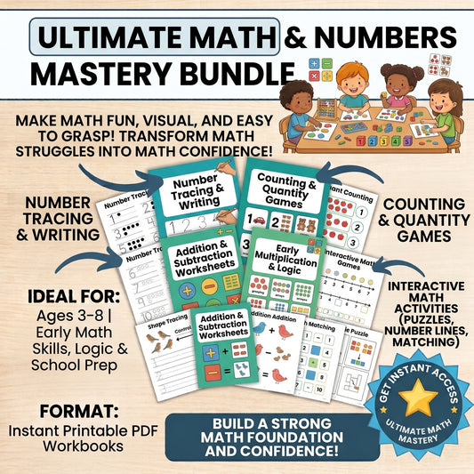 Ultimate Math & Numbers Mastery Bundle